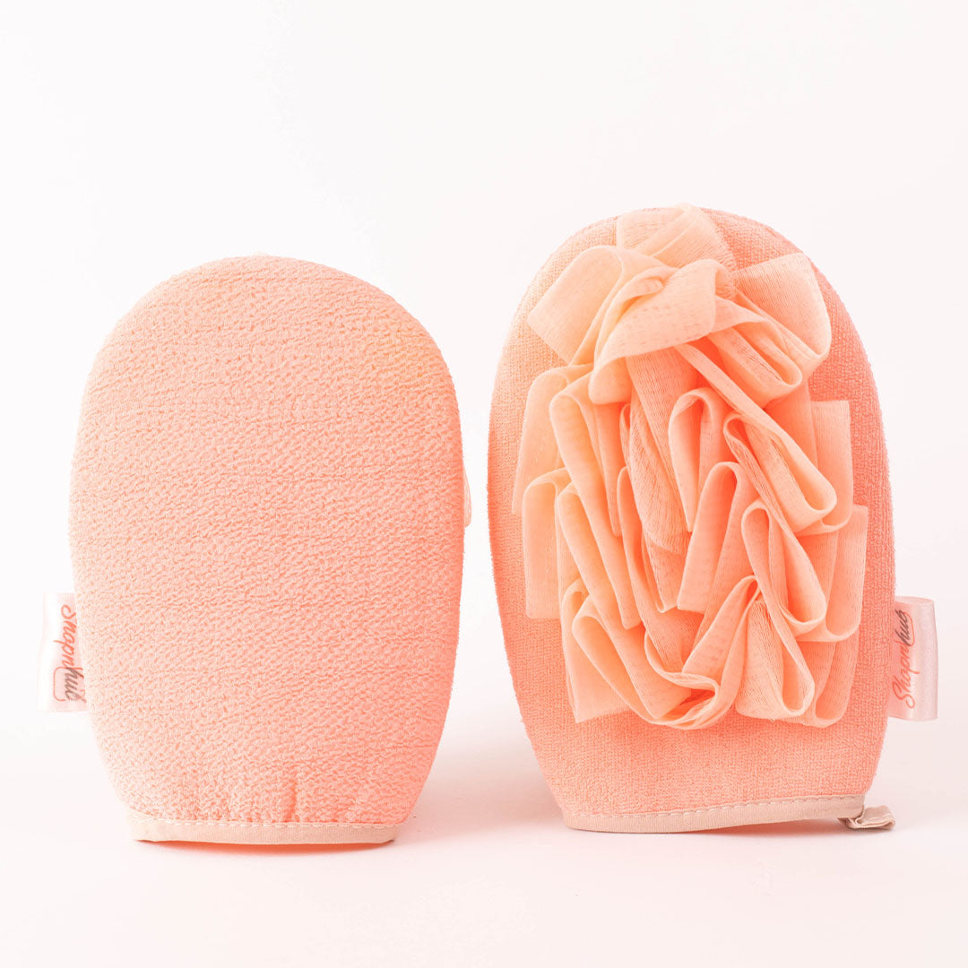 2 in 1 Exfoliating Loofah Glove