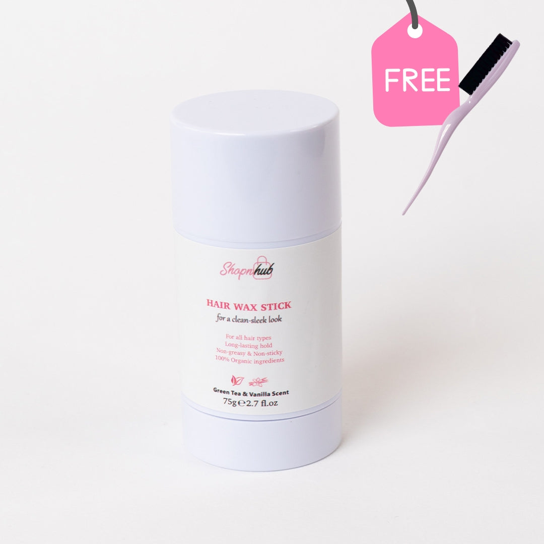 Hair Wax Stick 75ml - Limited Time Offer - FREE BRUSH