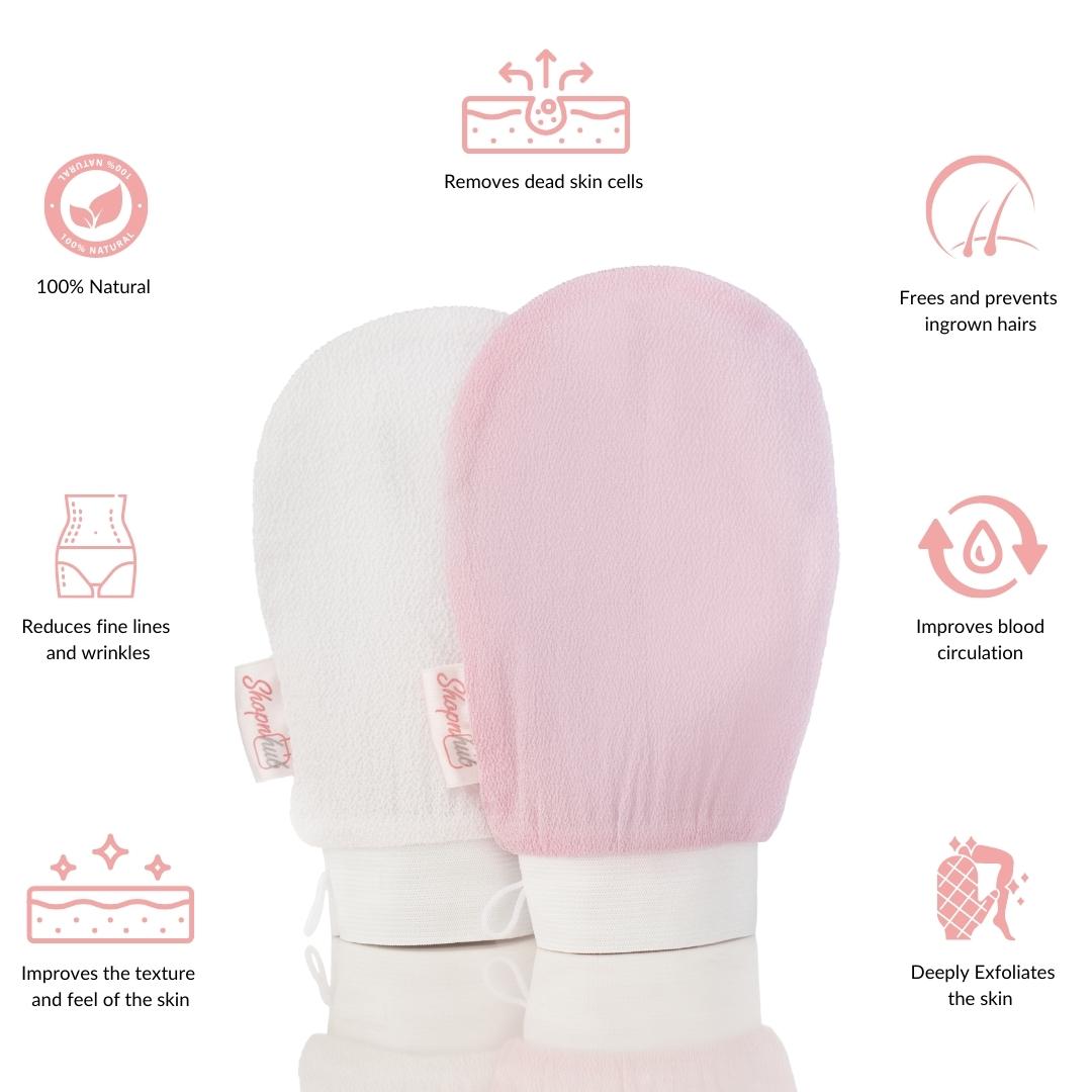 The Secret Body Exfoliating Gloves